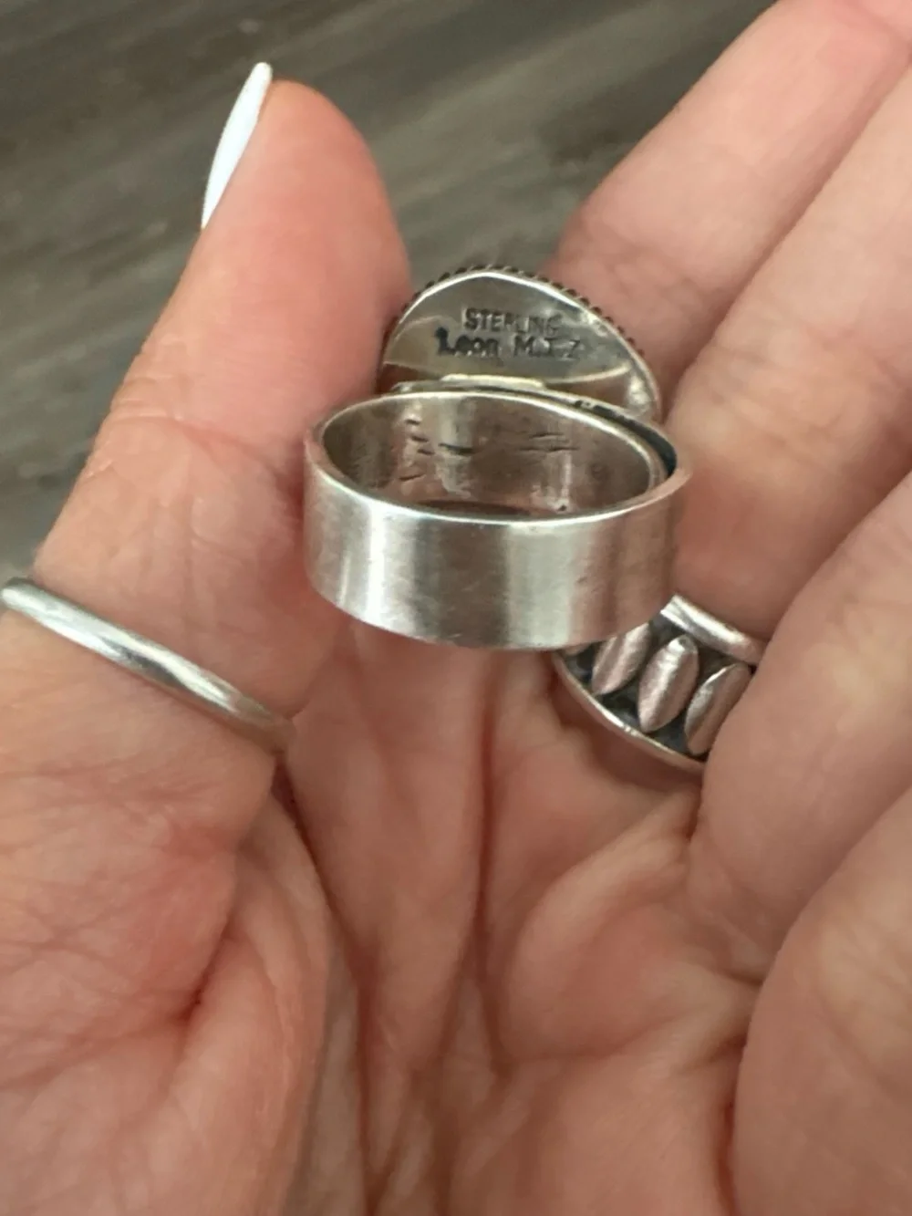 Native Made Adjustable Turquoise Ring